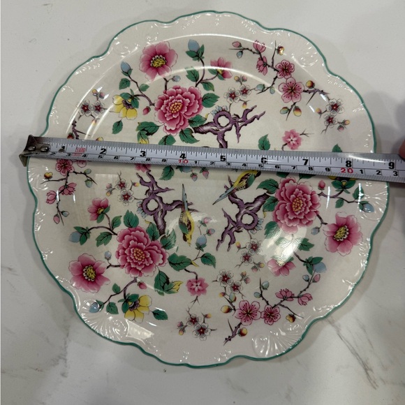 Vintage Old Foley “Chinese Rose” Plate – Made in England - Picture 5 of 6